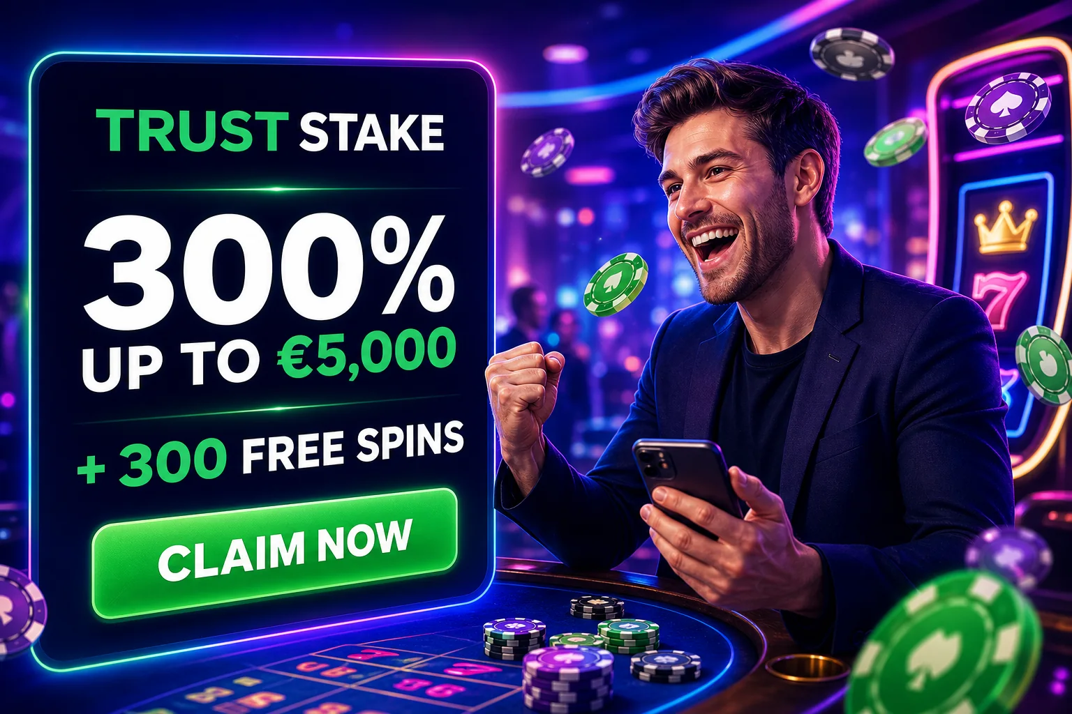 Trust Stake casino promotion